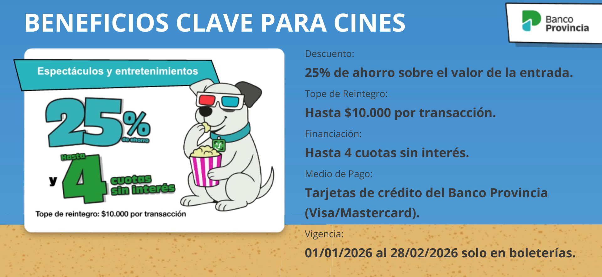 Banco Provincia: Beneficios Clave para Cines